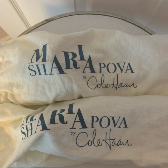 Cole Haan Ballet Flats, Maria Sharapova Nike Air, Pewter EUC Size 8B - Picture 7 of 7